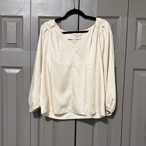 LOFT Ivory Blouse for Women